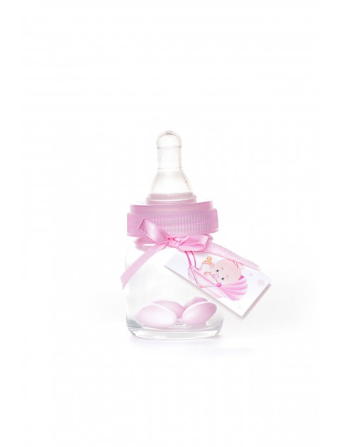 Rose Baby speen met suiker geboortebedankje doopbedankje